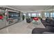 Bright living room featuring water views and stylish furniture at 100 Bluff View Dr # 404A, Belleair Bluffs, FL 33770