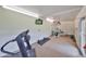 Fitness center with treadmill, weight machine and free weights at 100 Bluff View Dr # 404A, Belleair Bluffs, FL 33770