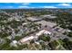 Aerial community view, showing local amenities and businesses at 8738 N Tangerine Pl, Tampa, FL 33617