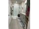 Modern bathroom with a large shower and double vanity at 2714 Chestnut Creek Pl, Brandon, FL 33510