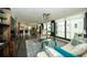Open living space with a view to the kitchen and dining area at 707 S Gulfstream Ave # 602, Sarasota, FL 34236