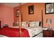 Primary bedroom with a post bed and plenty of space at 33255 State Road 70 E, Myakka City, FL 34251