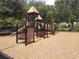Modern playground with climbing structures and slides at 19334 Autumn Woods Ave, Tampa, FL 33647