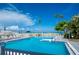 Refreshing community pool overlooking the beach at 1555 Tarpon Center Dr # 136, Venice, FL 34285