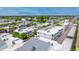 Aerial view of community showing building layout and parking at 1555 Tarpon Center Dr # 136, Venice, FL 34285