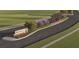 Landscaped entrance to the Riverwood community at 1279 Kazaz Ct, Zephyrhills, FL 33540