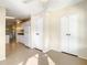White kitchen with granite countertops and stainless steel appliances at 34051 Brown Byu, Wesley Chapel, FL 33543