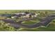 Community center with ample parking and beautiful landscaping at 1244 Kazaz Ct, Zephyrhills, FL 33540