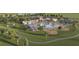 Resort-style pool and tennis courts in the community at 1244 Kazaz Ct, Zephyrhills, FL 33540
