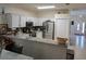 Kitchen features stainless steel appliances and an island at 20006 Nob Oak Ave, Tampa, FL 33647