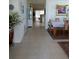 Elegant entrance hall leading to dining area at 20006 Nob Oak Ave, Tampa, FL 33647