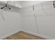 Large walk-in closet with wire shelving and hanging rods at 16443 Strauss Ave, Port Charlotte, FL 33954