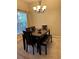 Bright dining room featuring a table with six chairs and a bench at 3464 Silverstone Ct, Plant City, FL 33566