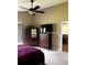 Spacious main bedroom with ample closet space and a dresser at 3464 Silverstone Ct, Plant City, FL 33566