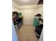 Large walk-in closet with shelving and storage solutions at 3464 Silverstone Ct, Plant City, FL 33566