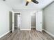 Bedroom with doors to closets and another bedroom at 3128 17Th N St, St Petersburg, FL 33713