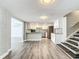 Updated kitchen with granite countertops, stainless steel appliances, and an island at 3128 17Th N St, St Petersburg, FL 33713