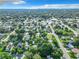 Aerial view of neighborhood, showing home's location and surrounding area at 3128 17Th N St, St Petersburg, FL 33713