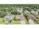 An aerial view of the house and neighborhood at 3904 Saddle Ridge St, Valrico, FL 33596