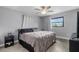 Bright bedroom with a king-size bed and plenty of natural light at 455 Lenoir Nw St, Port Charlotte, FL 33948