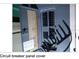 Close-up view of the home's circuit breaker panel at 4605 N 39Th St # 1/2, Tampa, FL 33610