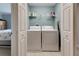 Convenient laundry room with washer and dryer at 636 Yardarm Dr # 636, Apollo Beach, FL 33572