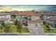 Stunning two story home with a tile roof, a two car garage, and lush landscaping at 7134 Heather Sound Loop, Wesley Chapel, FL 33545