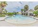 Fun splash pad with a mushroom fountain, providing a refreshing play area for  at 7134 Heather Sound Loop, Wesley Chapel, FL 33545