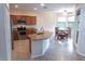 Kitchen boasts granite countertops and stainless steel appliances at 1134 S Pointe Alexis Dr, Tarpon Springs, FL 34689