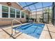 Private screened pool perfect for relaxation at 10735 Collar Dr, San Antonio, FL 33576