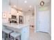 Modern kitchen with stainless steel appliances and an island at 9107 Carolina Wren Dr, Tampa, FL 33626
