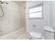 Simple bathroom with tub and shower at 29171 Orva Dr, Punta Gorda, FL 33982