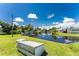 Serene waterfront lot with a canal and lush green surroundings at 29171 Orva Dr, Punta Gorda, FL 33982