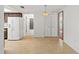 Dining room with tile floors and light walls at 7015 Flaggler Dr, Port Richey, FL 34668