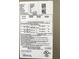 HVAC information sticker with model and serial number at 761 Tremont Greens Ln # 61, Sun City Center, FL 33573