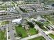 Aerial view of property near main roads and commercial buildings at 11348 Pine St, Riverview, FL 33578