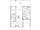 Detailed floor plan of home with measurements and room labels at 1130 Big Creek Dr, Wesley Chapel, FL 33544
