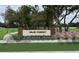 Valri Forest community entrance sign at 3008 Forest Meadow Ave, Valrico, FL 33594
