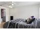 Bedroom with a plush bed, en-suite bathroom access at 8816 Ascot Ct, Tampa, FL 33634