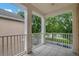 Private balcony overlooking trees and neighborhood at 11329 Emerson Lake Dr, Riverview, FL 33578