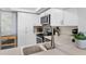 Modern kitchen with white cabinets, stainless steel sink and appliances at 16308 Gulf Blvd # 209, Redington Beach, FL 33708