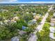 Aerial view highlighting the property's location and surroundings at 1751 28Th S St, St Petersburg, FL 33712