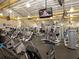 Modern gym equipped with various exercise machines and TVs for entertainment during workouts at 809 Chipper Dr, Sun City Center, FL 33573