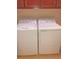 Laundry room with new, matching washer and dryer at 809 Chipper Dr, Sun City Center, FL 33573
