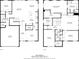 Two-story home floor plan, showing a spacious layout with multiple bedrooms and bathrooms at 16632 Goose Ribbon Pl, Wimauma, FL 33598