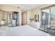 Main bedroom with walk-in closet and balcony access at 1209 E Cumberland Ave # 807, Tampa, FL 33602