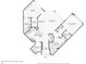 Floor plan showing a two-bedroom layout at 1209 E Cumberland Ave # 807, Tampa, FL 33602