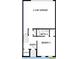 Third floor plan showing bedroom 3 and bath 3 at 7404 Newham Ln, Sarasota, FL 34240