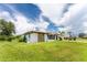 Charming single story home with stone accents and solar panels at 684 Corrientes Cir, Punta Gorda, FL 33983