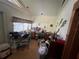 Home office with desk, chair, and ample storage at 15222 Lost Lake Ln, Lithia, FL 33547